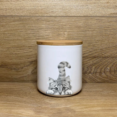 FINE BONE CHINA STORAGE JARS