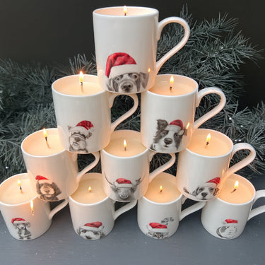 Soy Wax Candle China Mug
