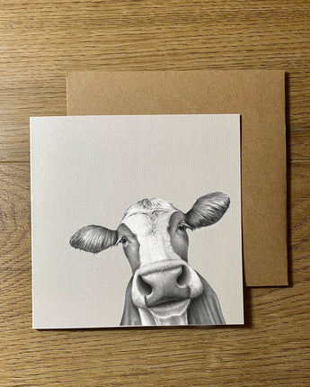 Cassie cowl Illustrated Greeting Card
