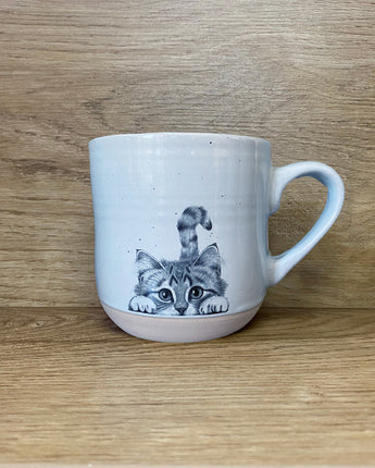 Chester Cat Stoneware Mug