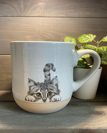 Chester Cat Stoneware Mug