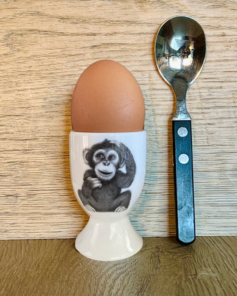 Chip Chimp Fine Bone China Egg Cup