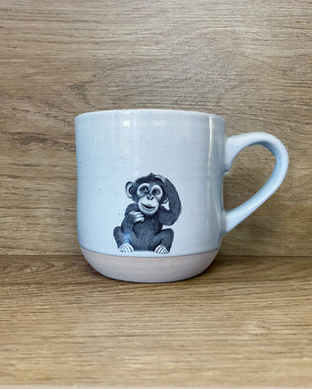 Chip Chimp Stoneware Mug