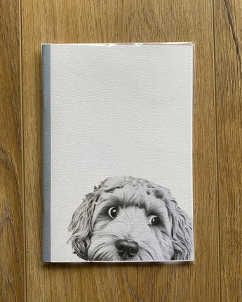 Dino Cockapoo A5 Note Book (Lined)