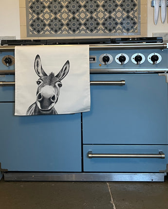 Doris Donkey Tea Towel