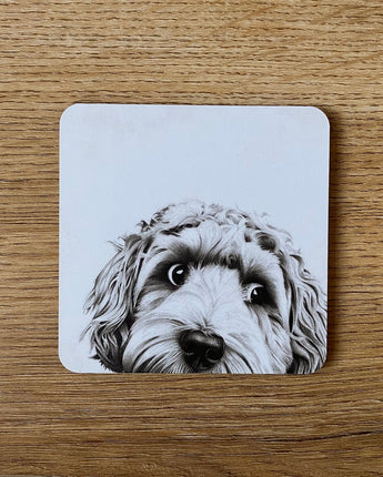 Dino Cockapoo Coaster