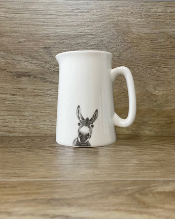 Doris Donkey 1/2 Pt Fine Bone China Jug