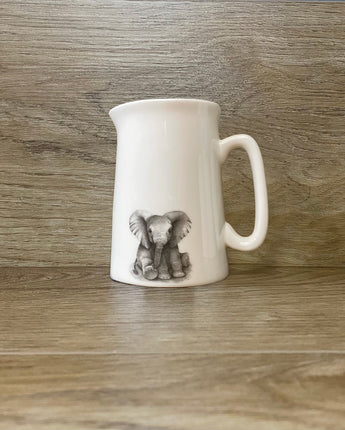 Elsie Elephant 1/2 Pt Fine Bone China Jug