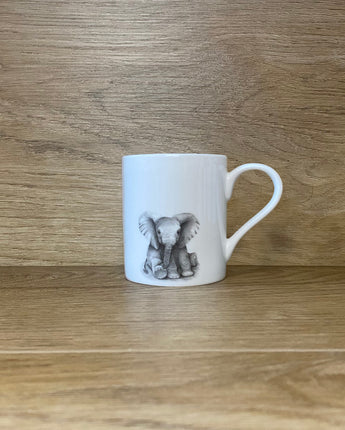 Elsie Elephant Fine Bone China Kids Mug