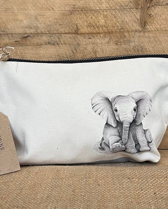 Elsie Elephant Wash Bag