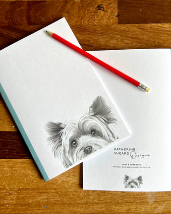 Mabel Yorkshire Terrier A5 Note Book (Lined)