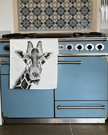 Jeff Giraffe Tea Towel