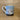 Hamish Highland Cow & Mouse China Mug - Duck Egg Blue