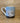 Hamish Highland Cow & Mouse China Mug - Coloured Limited Edition: Duck Egg Blue
