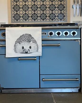 Henry Hedgehog Tea Towel