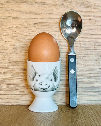 Peekaboo Happy Pig Fine Bone China Egg Cup