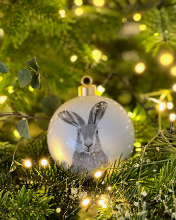 Harry Hare Large Fine Bone China Bauble