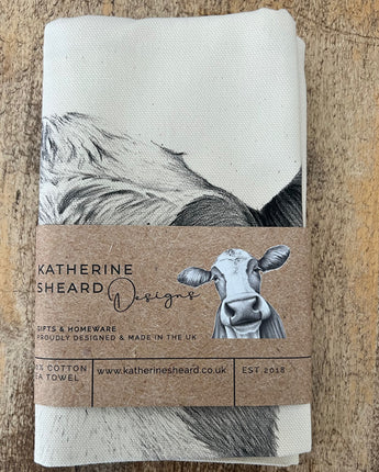 Cassie Cow Tea Towel