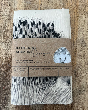 Henry Hedgehog Tea Towel