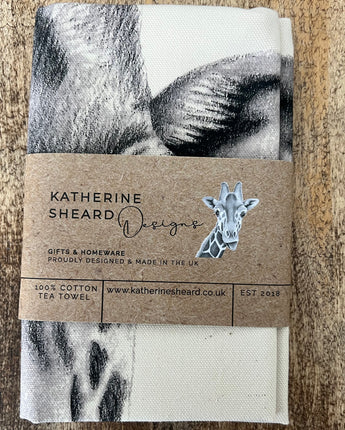 Jeff Giraffe Tea Towel