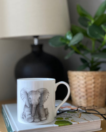 Elsie Elephant Fine Bone China Mug