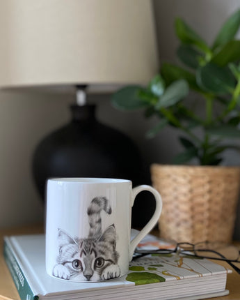 Chester Cat Fine Bone China Mug