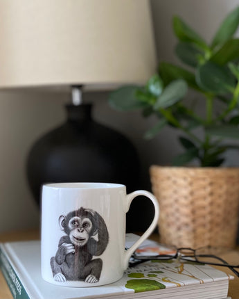Chip Chimp Fine Bone China Mug