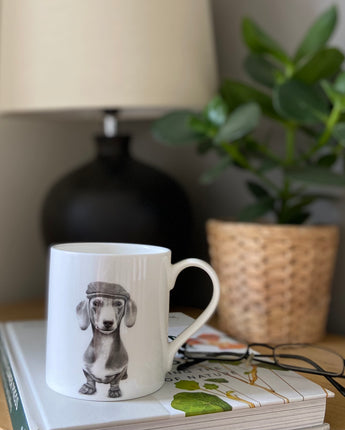 Sidney Sausage Fine Bone China Mug