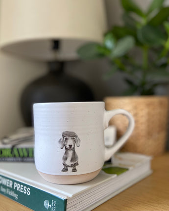 Sidney Sausage Dog Stoneware Mug