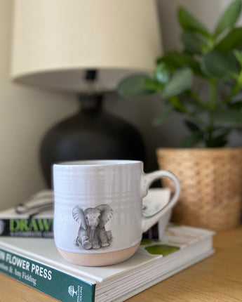 Elsie Elephant Stoneware Mug