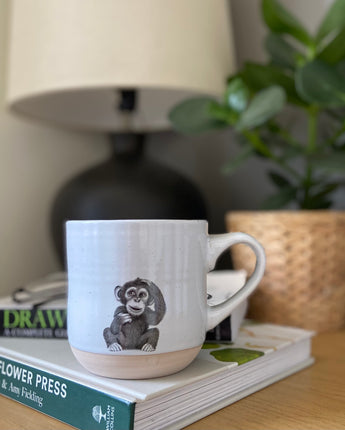 Chip Chimp Stoneware Mug