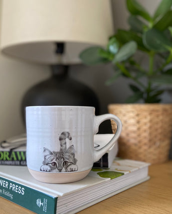 Chester Cat Stoneware Mug