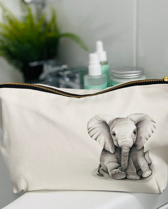 Elsie Elephant Wash Bag