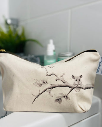 Mouse on a Branch Wash Bag