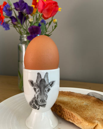 Jeff Giraffe Fine Bone China Egg Cup