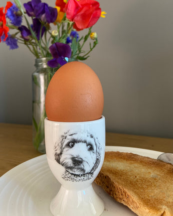 Dino Cockapoo Fine Bone China Egg Cup