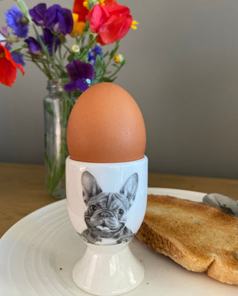 Stanley Frenchie Fine Bone China Egg Cup