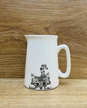Chester Cat 1/2 Pt Fine Bone China Jug