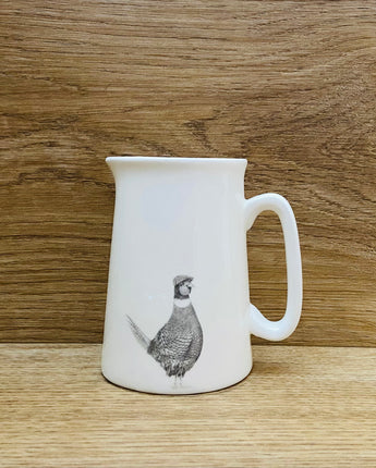 Perry Pheasant 1/2 Pt Fine Bone China Jug