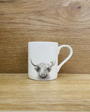 Bessie Cow & Mouse Fine Bone China Kids Mug