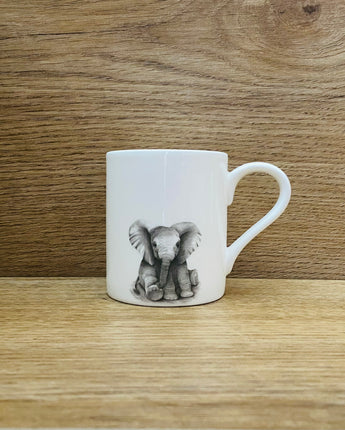 Elsie Elephant Fine Bone China Kids Mug