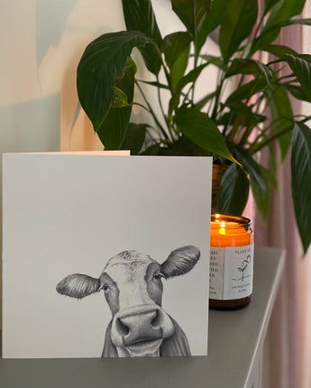 Cassie cowl Illustrated Greeting Card