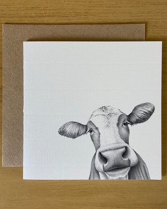 Cassie cowl Illustrated Greeting Card