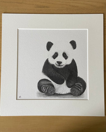Parker Panda Mounted Print