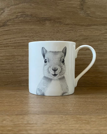 Cheeky Squirrel Fine Bone China Mug