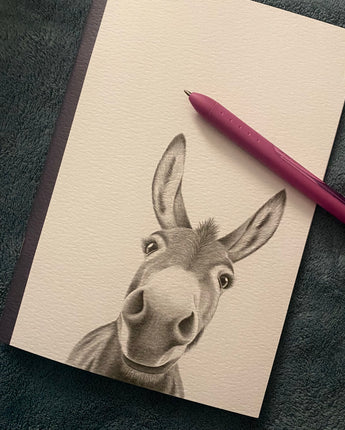 Doris Donkey A5 Note Book (Lined)