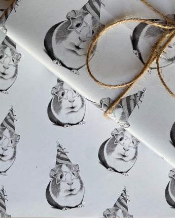 Ginny Guinea Pig Luxury Gift Wrap Paper