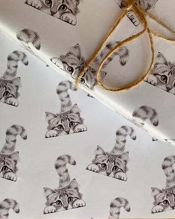 Chester Cat Luxury Gift Wrap paper