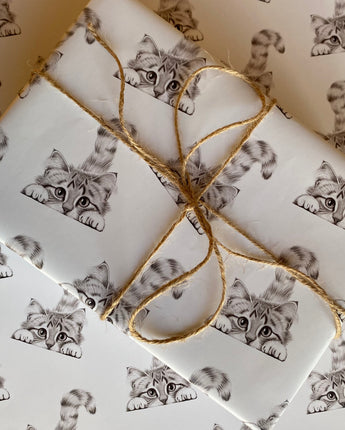 Chester Cat Luxury Gift Wrap paper