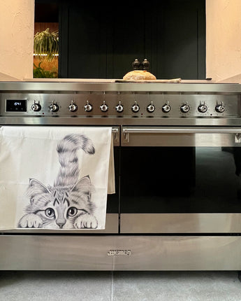 Chester Cat Tea Towel